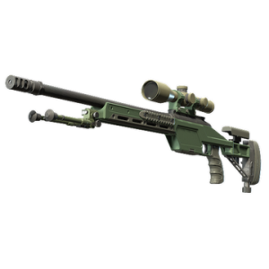 SSG 08 | Green Ceramic (Minimal Wear)