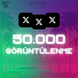 X (Twitter) 50.000 Görüntülenme - Anasayfa Etkili