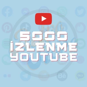 Youtube 5000 İzlenme - Hızlı Teslimat