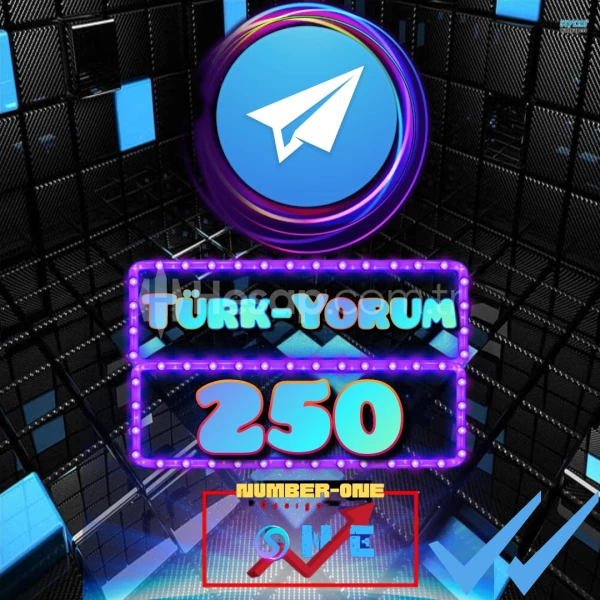 Telegram 250 Türk Random Yorum /Güncel Servis/