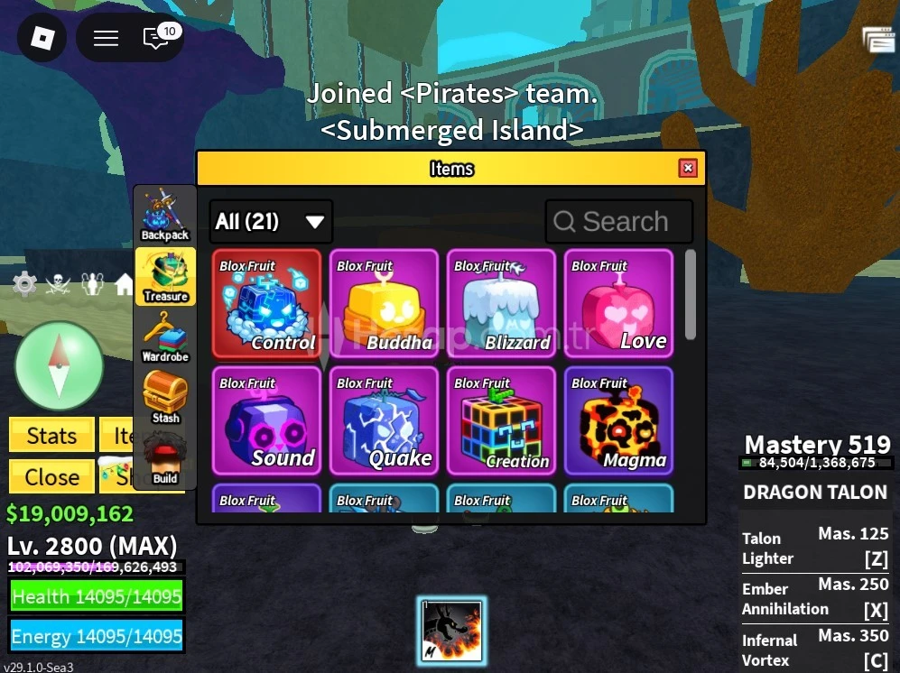 AlpOnline - ⭐ CONTROL REWORK + BUDDHA FRUIT BLOX FRUITS - #443997