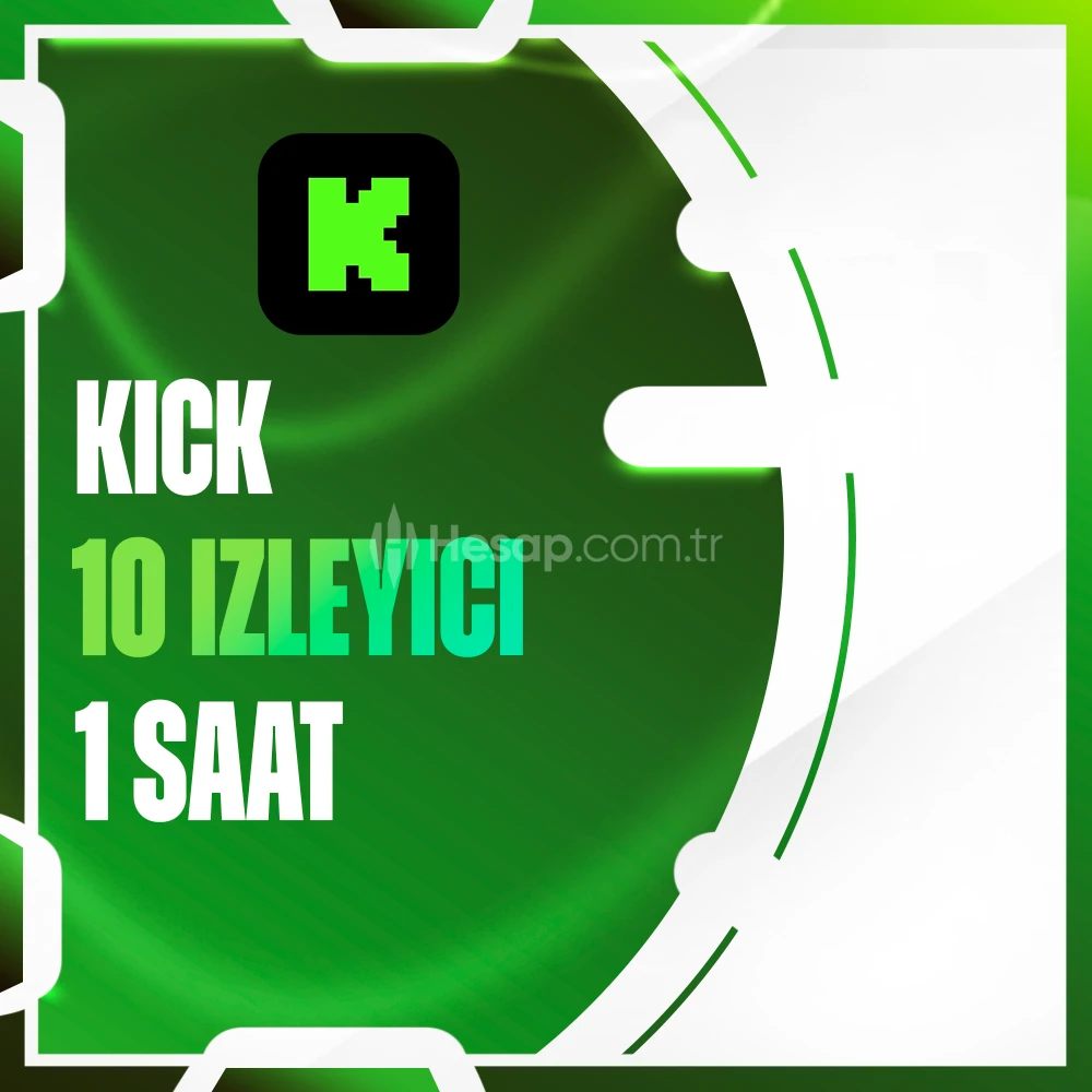 sonicshopp - ⭐KİCK 10 İZLEYİCİ 1 SAAT GARANTİLİ⭐ - #485028