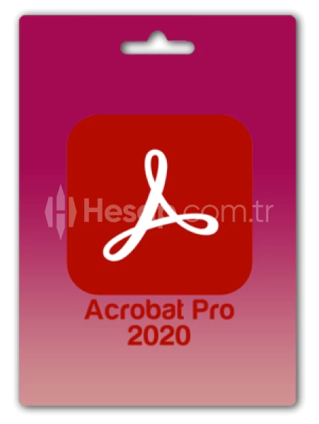 Adobe Acrobat Pro 2020 Lisans