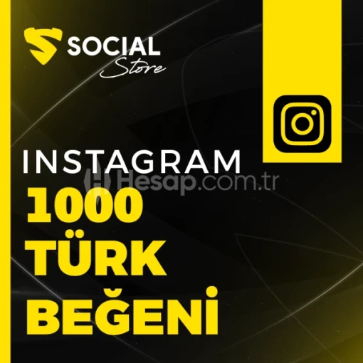 Instagram 1.000 Gerçek Türk Beğeni - Keşfet Etkili