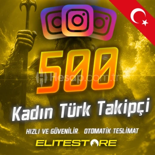 Anlık - 500 Kadın Türk Takipçi