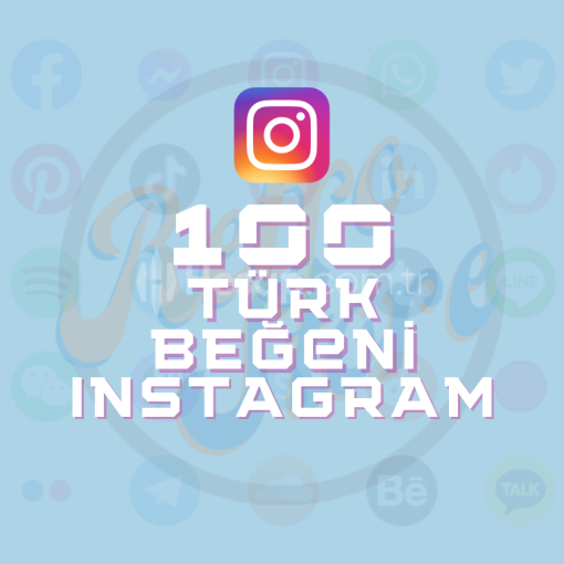 Instagram 100 Türk Beğeni- Otomatik Teslimat
