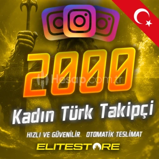 Anlık - 2.000 Kadın Türk Takipçi