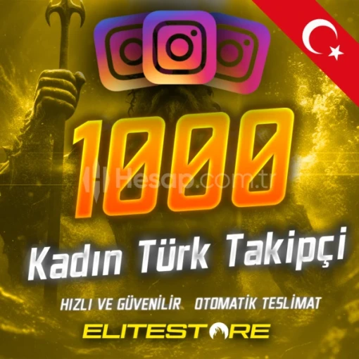 Anlık - 1.000 Kadın Türk Takipçi