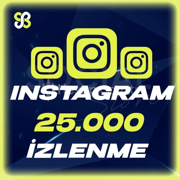 25000 Instagram Türk İzlenme | DÜŞÜŞ YOK
