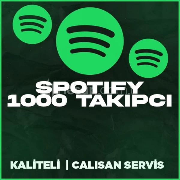 1000 Gerçek Spotify Takipçi | ÇALIŞAN SERVİS