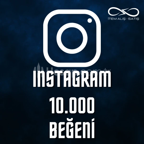 10.000 Instagram Beğeni l OTOMATİK TESLİMAT