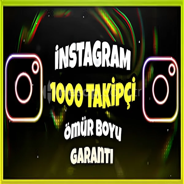 [DÜŞÜŞ YOK] +1000 Instagram Kaliteli Takipçi