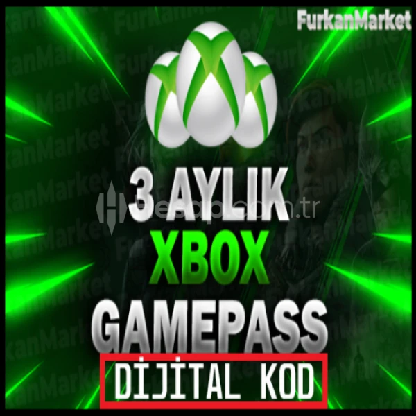 ⭐3AYLIK XBOX GAMEPASS KODU ANLIK/GARANTILI⭐