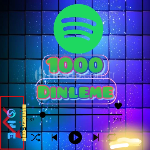 Spotify 1000 Dinleyici / Profil/Playlist/Sanatçı