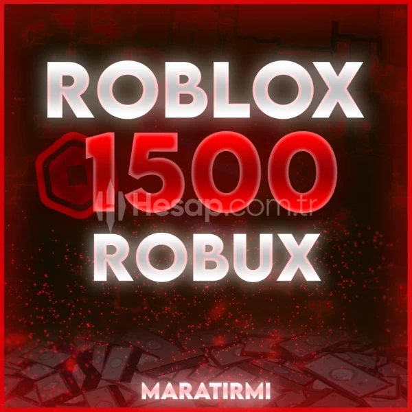1500 Robux - ANLIK TESLİMAT