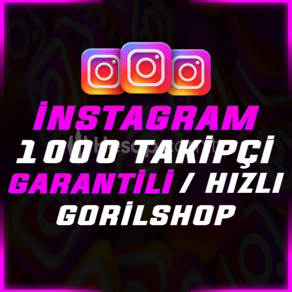 instagram 1000 Adet 365 Gün Garantili Takipçi