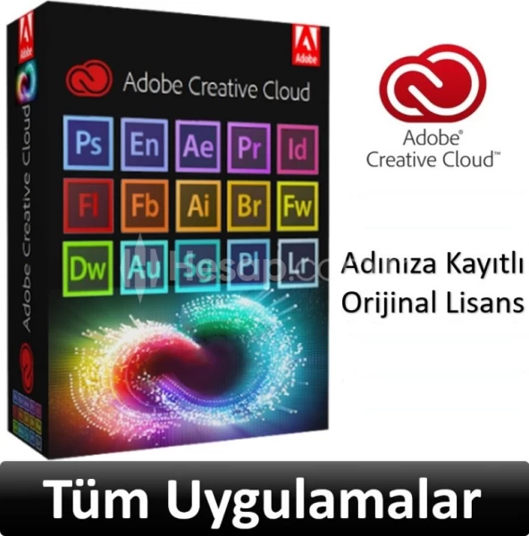 Adobe Creative Cloud Tüm Uygulamalar - 1 Aylık