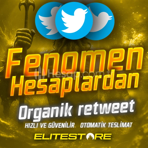 Twitter Türk Fenomen Organik Retweet