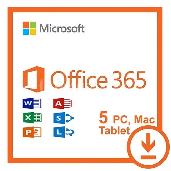 Office 365 Lisans Hesabı – 5 PC/Mac + 5 Tablet (IOS ve Android)