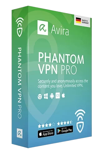 Avira Phantom VPN PRO - 3 Aylık Hesap - Sınırsız Veri Trafiği