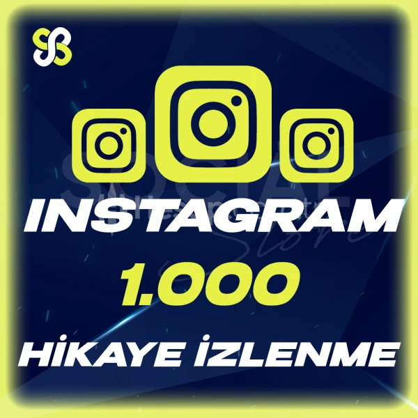 1000 Instagram Hikaye İzlenme | DÜŞÜŞ YOK