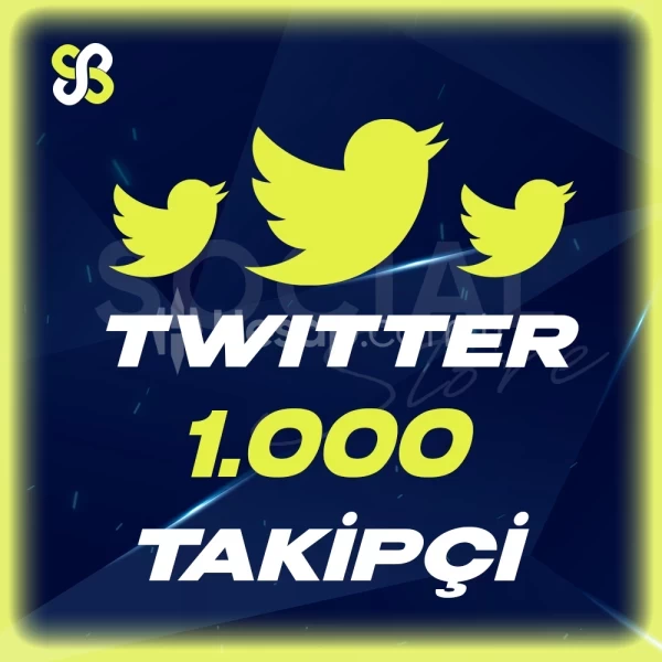 1000 Twitter Takipçi | GARANTİLİ