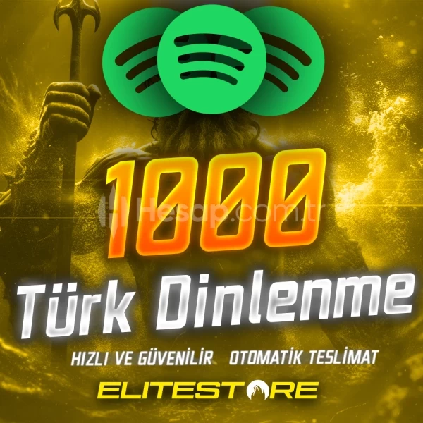 Spotify 1000 Türk Playlist Dinlenme