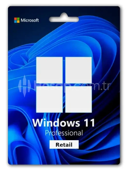 Windows 11 Pro Retail Dijital Lisans