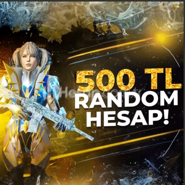 500 TL random hesap
