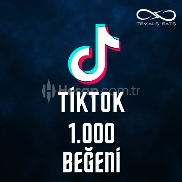 1.000 Tiktok Beğeni l OTOMATİK TESLİMAT