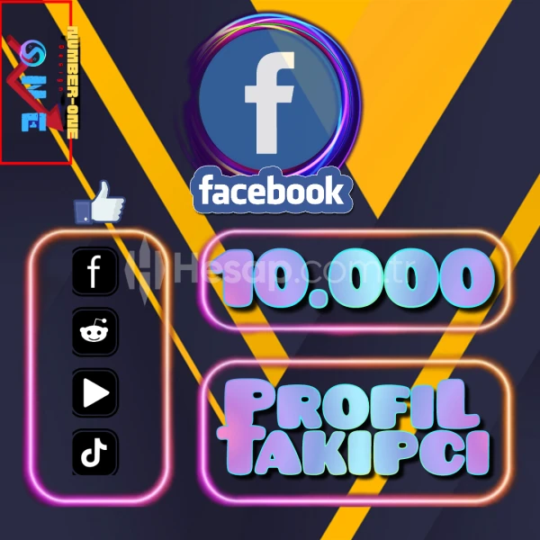 Facebook 10.000 Profil TAKİPÇİ / Güncel Servis /