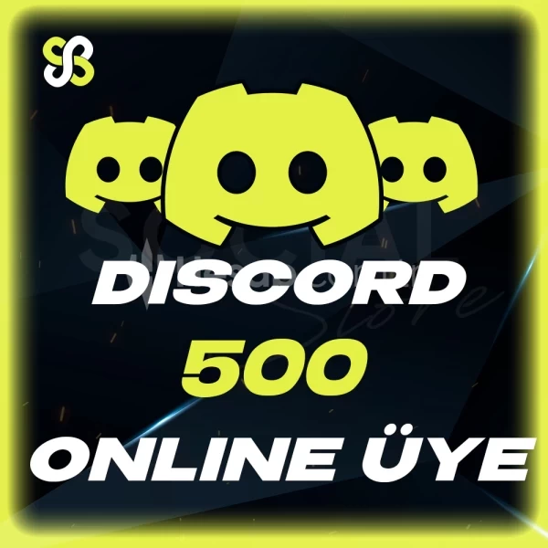 500 Discord 7/24 Online Üye | HEMEN TESLİM