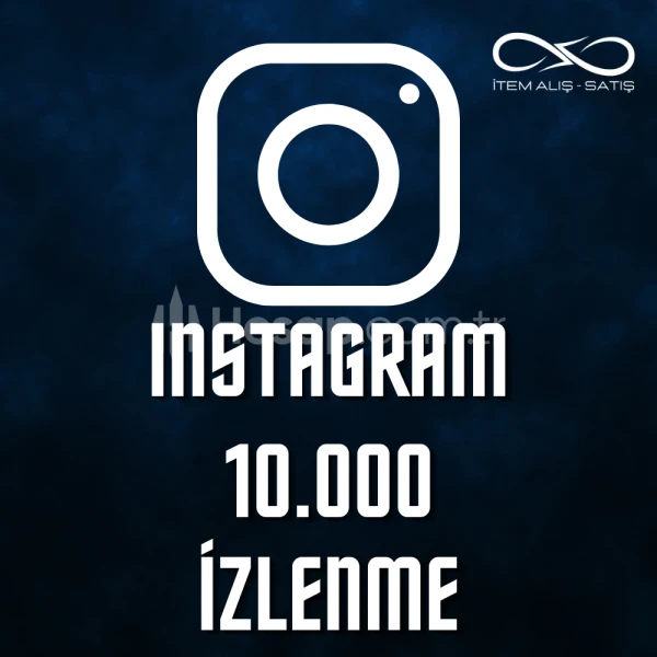10.000 Instagram İzlenme l OTOMATİK TESLİMAT