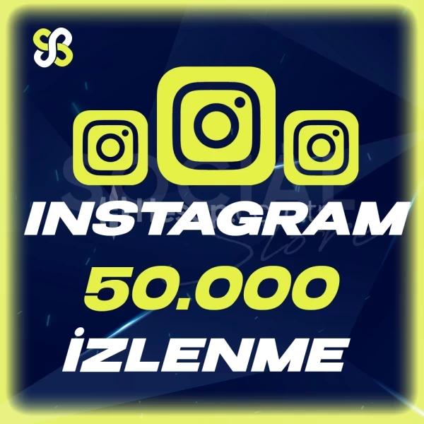 50000 Instagram Türk İzlenme | DÜŞÜŞ YOK