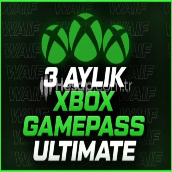 3 Aylık Xbox Gamepass Ultimate + Garanti