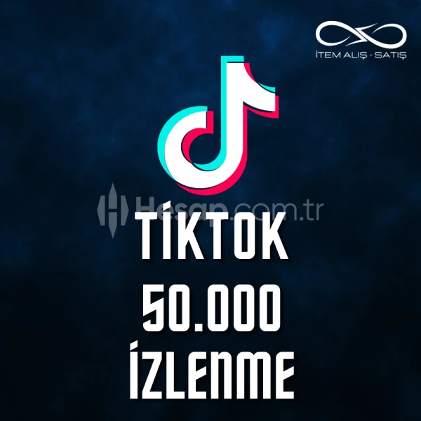 50.000 Tiktok izlenme l OTOMATİK TESLİMAT