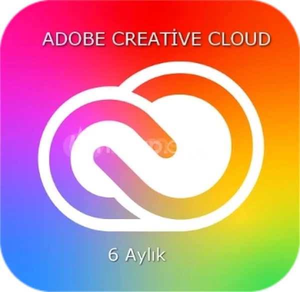 Adobe Creative Cloud 6 Ay