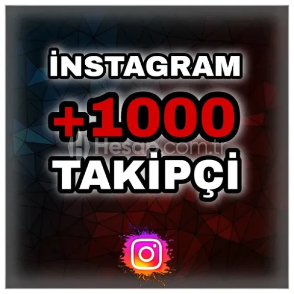 1.000 Instagram Takipçi Garantili
