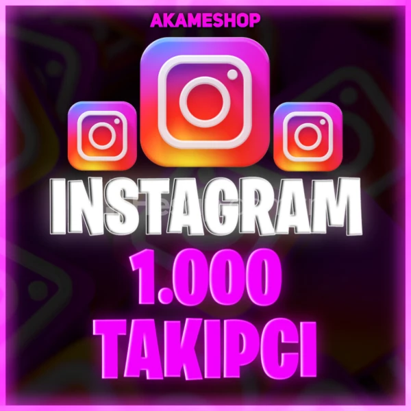 1000 Instagram Gerçek Takipçi | DÜŞÜŞ YOK