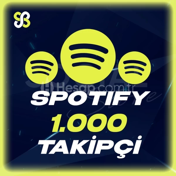 1000 Spotify Takipçi/Beğeni | DÜŞÜŞ YOK
