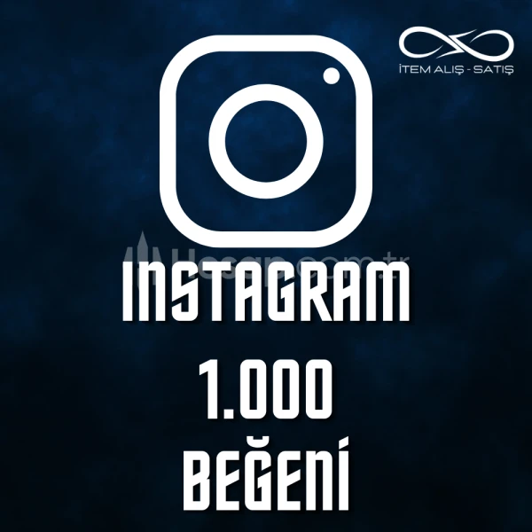 1.000 Instagram Beğeni l OTOMATİK TESLİMAT