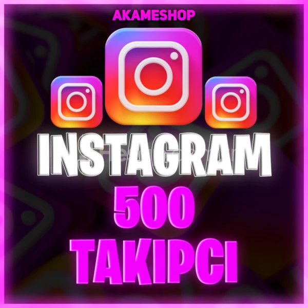 500 Instagram Gerçek Takipçi | DÜŞÜŞ YOK