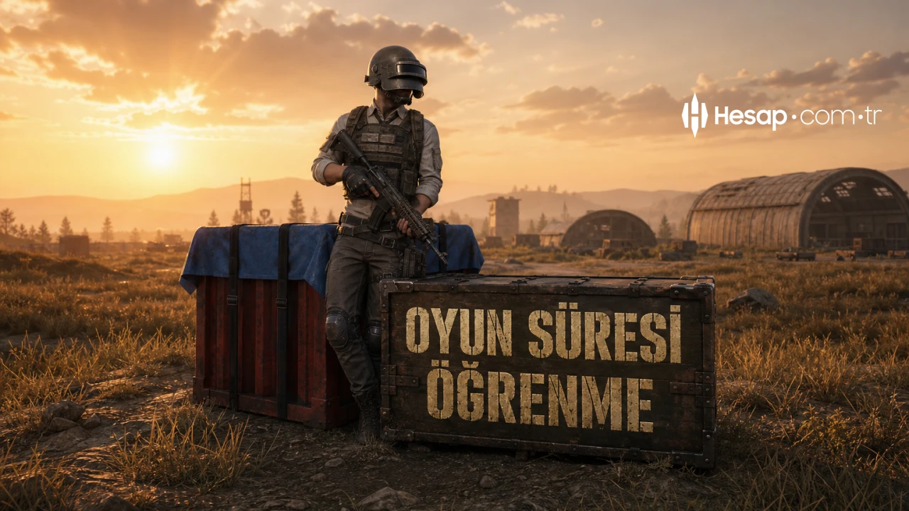 PUBG Mobile Kaç Saat Oynadım? Oyun Süresi Öğrenme Adımları