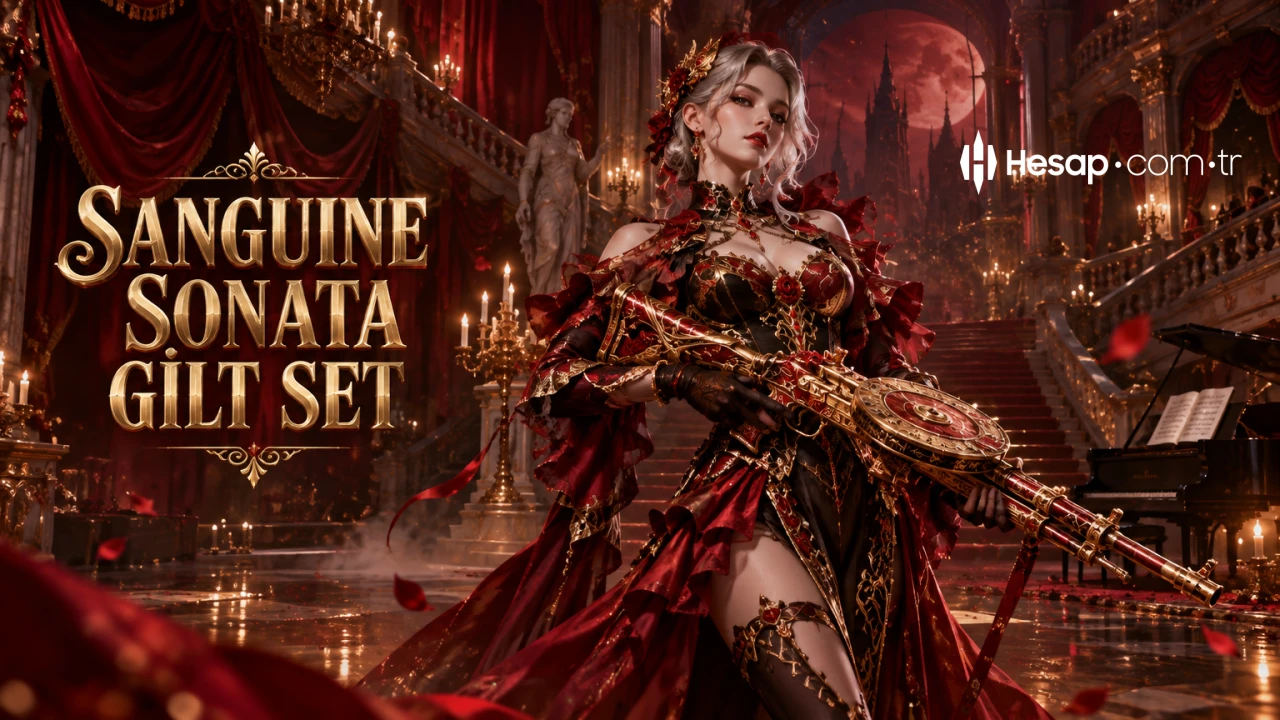 PUBG Mobile Sanguine Sonata Gilt Set Geliyor! Yeni DP-28 Kaplaması