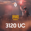 PUBG Mobile 3120 UC