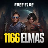 Free Fire 1166 Elmas