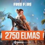 Free Fire 2750 Elmas