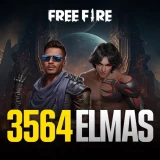 Free Fire 3564 Elmas