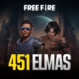 Free Fire 451 Elmas