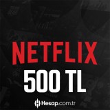 500 TL Netflix Hediye Kartı